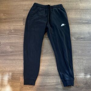Nike Black Joggers with Logo
